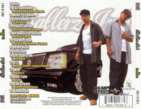 Ballerz Ink - Tha Hu$tle Chicano Rap